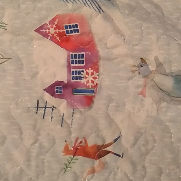 🙊  Elise &  James Pillow Village Holiday  Bedding Case ELC 💚🤍💙💕💜💛🧡 - Picture 7 of 16